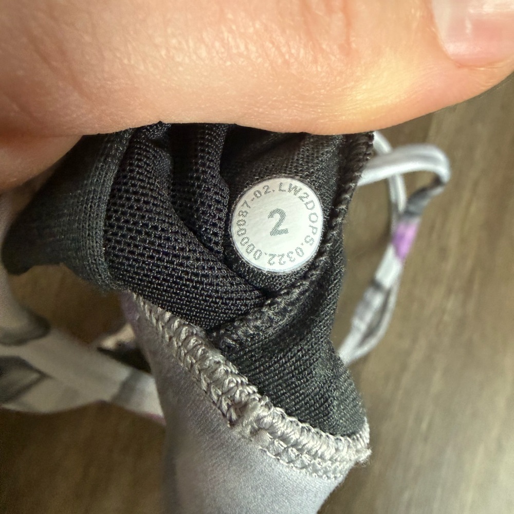 Lululemon Throwback Print Flow Y Bra - Picture 6 of 6
